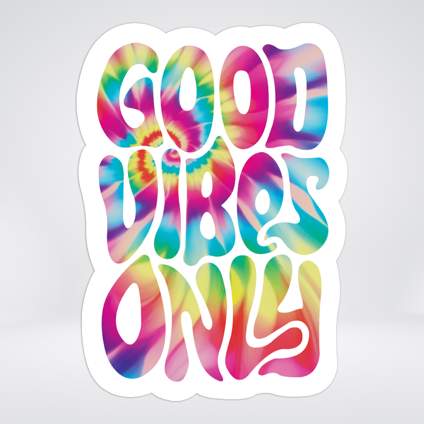 Tie dye 2025 good vibes wallpaper